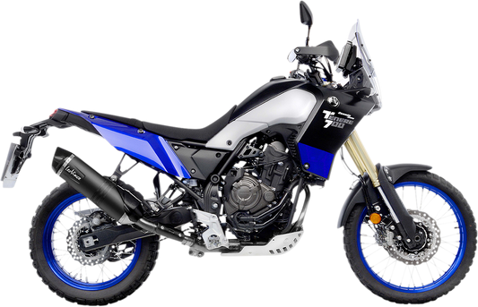 LEOVINCE LV One Evo Slip-On Muffler - Black - Tenere 700 14330EBU