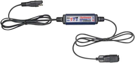 TECMATE USB Charger and Lithium Battery Monitor O-108N