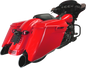 KHROME WERKS 4-1/2" HP-Plus® Slip-On Mufflers - Black with Edge - Touring 202885
