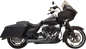 BASSANI XHAUST 2:1 Short Exhaust - Black 1F52RB