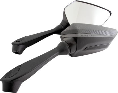 KOSO NORTH AMERICA Mirrors - Sprint - Side View - Kidney - Black SA000003