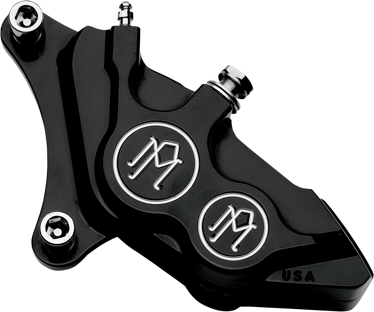 PERFORMANCE MACHINE (PM) 4-Piston Caliper - Front Left - Contrast Cut™ - 11.5" 0053-2919-BM