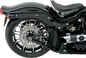 PERFORMANCE MACHINE (PM) 4-Piston Caliper - Rear - Contrast Cut™ 08-17 Softail 1256-0077-BM