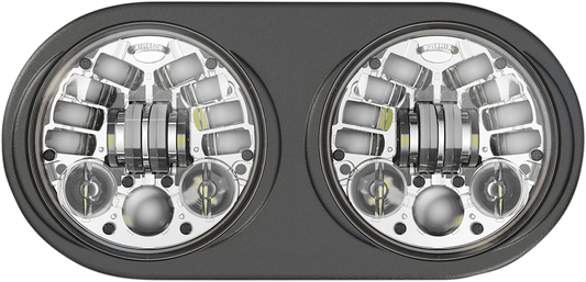 CUSTOM DYNAMICS Adaptive LED Headlight - Harley-Davidson - Chrome PB-RG13A-C