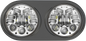 CUSTOM DYNAMICS Adaptive LED Headlight - Harley-Davidson - Chrome PB-RG13A-C