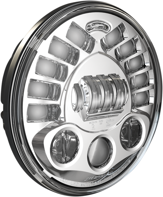 CUSTOM DYNAMICS Adaptive Headlight - Pedestal Mount - Chrome PB-7PA-C