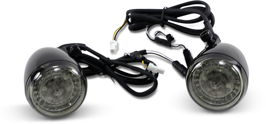 CUSTOM DYNAMICS ProBEAM® Turn Signals - Gloss Black - Indian PB-IND-ECE-AW-B