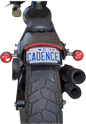 CUSTOM DYNAMICS LED Taillight with Turn Signal - Smoke CD-FATBOB-S