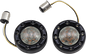 CUSTOM DYNAMICS Bullet Turn Signal 1157 - Black - Smoke Lens PB-BR-AW-57-BS