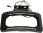 CUSTOM DYNAMICS Dual-LED License Place Frame - Indian - Black CD-LP-IND-B