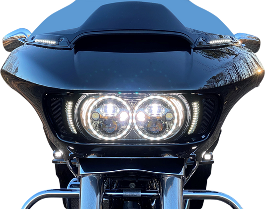CUSTOM DYNAMICS Turn Signal - FLTR - Chrome PB-RG-TS-15-C