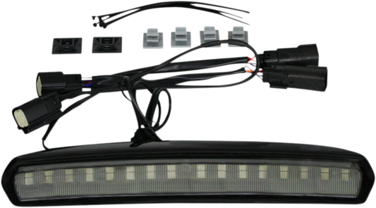 CUSTOM DYNAMICS Tour Pack Lid Light - Black/Smoke CD-TP-LID-BS