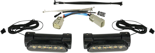 CUSTOM DYNAMICS Engine Guard Light - Black - Trike CD-CB-AW-TKE-B
