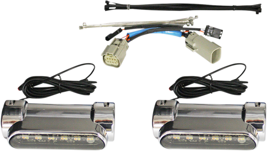 CUSTOM DYNAMICS Engine Guard Light - Chrome - Trike CD-CB-AW-TKE-C