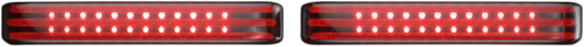 CUSTOM DYNAMICS Saddlebag LED Lights - Sequential - Black/Smoke PB-SBSEQ-SS6-BS