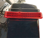 CUSTOM DYNAMICS Saddlebag LED Lights - Sequential - Black/Red PB-SBSEQ-HD-BR