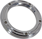 TRASK Assault Derby Cover with Window- Chrome - Touring/Trike TM-0041CH
