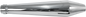 EMGO Cafe Muffler - Chrome 80-84032