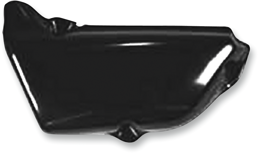 MAIER Side Panel - Left - Black - Kawasaki - KZ '76-'77 208200L