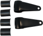 EMGO Headlamp Mounting Brackets - Black 66-35832