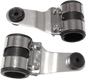 EMGO Headlamp Bracket - Chrome/Black 66-35850