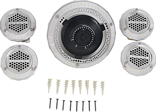 RISK RACING Ceiling Light - Motion - 7500 Lumens - Multi-Point Illumination 00194