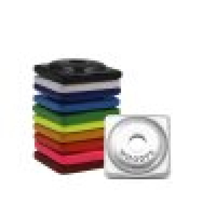 WOODYS ASW2-3775-F Square Digger Aluminum Support Plates, 6 Pack