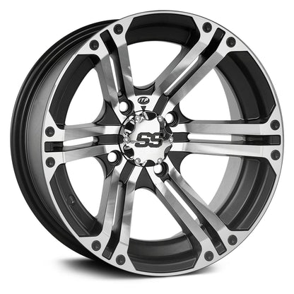 ITP SS Alloy SS212 14x6 Machined Wheel (Part Number 1422232404B)