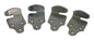 Buyers B2591BZ Zinc Corner Rack Connector Set for Secure Shelving and Storage