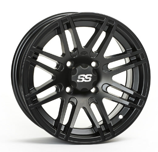 ITP SS Alloy SS316 Black Ops Matte Black 14x7 Wheel - Model 14SB901BX