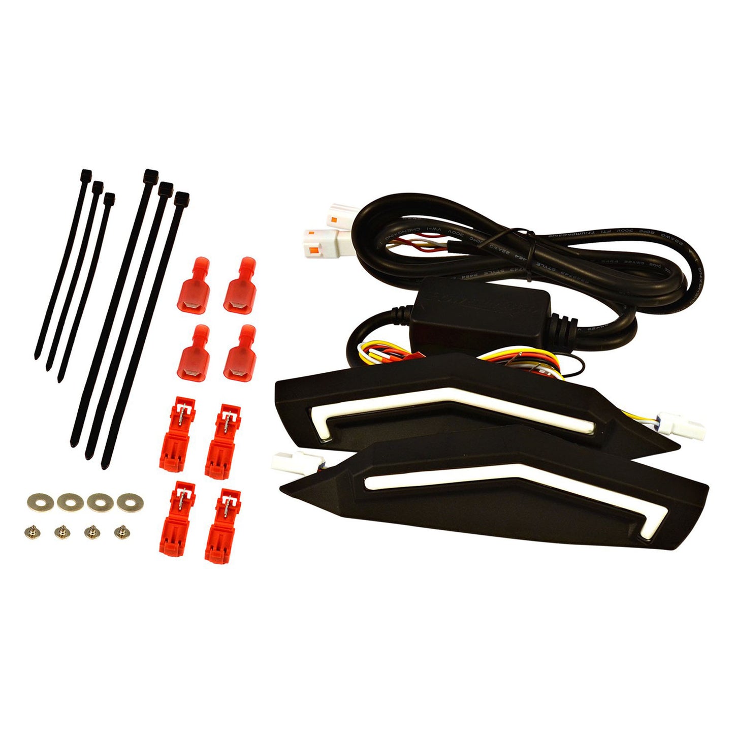 PowerMadd Sentinel LED Turn Signal Kit - Durable Motorcycle Signal Lights
