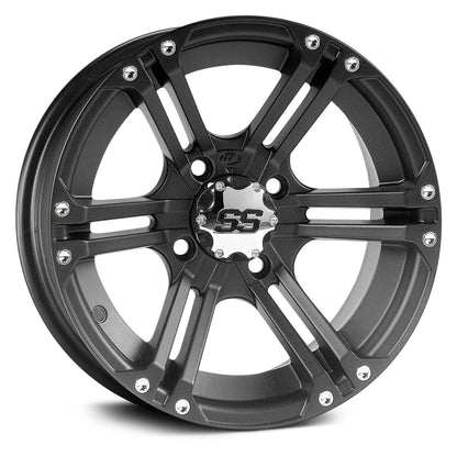 ITP SS Alloy SS212 14x8 Black Wheel - Part Number 1422235536B