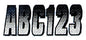 3" CARBON FIBER KITS / WHITE - BLACK