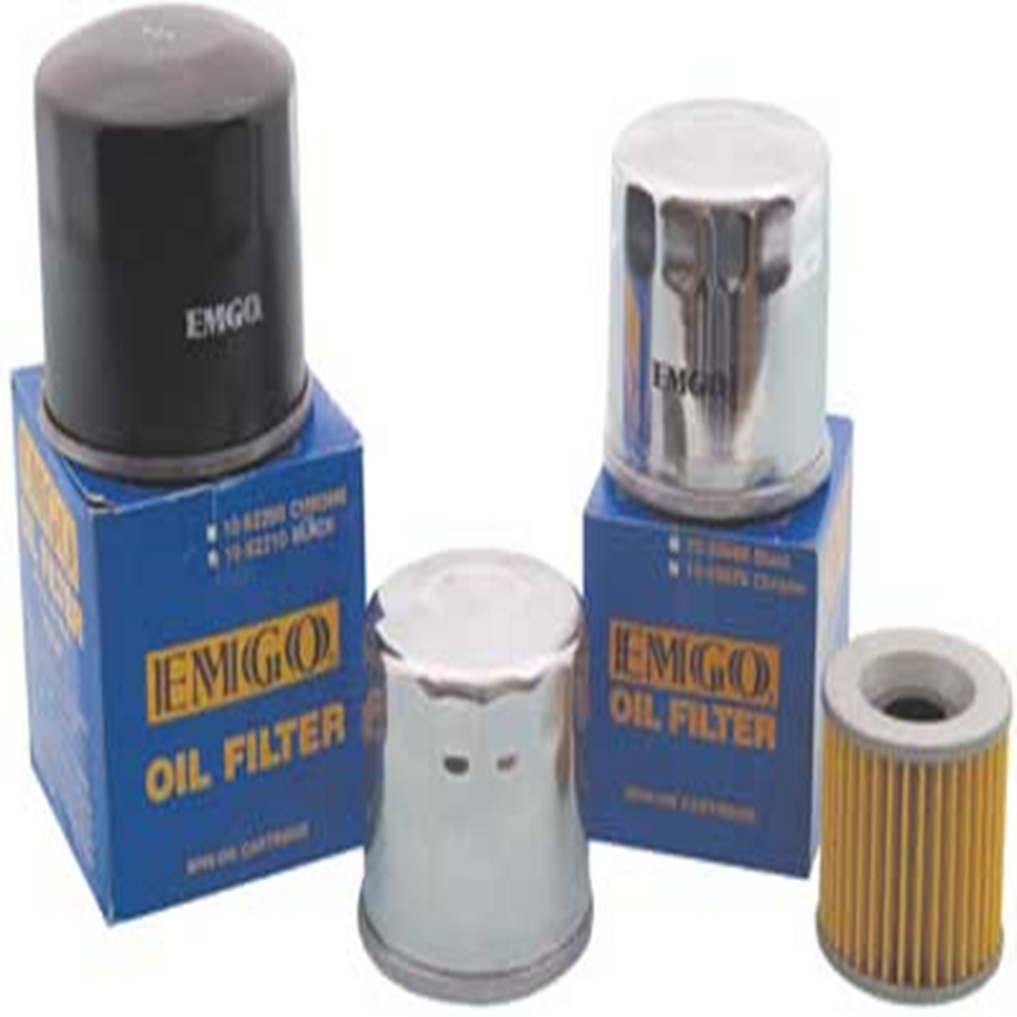 EMGO Oil Filter with Micron Black Finish - Part Number 10-82452