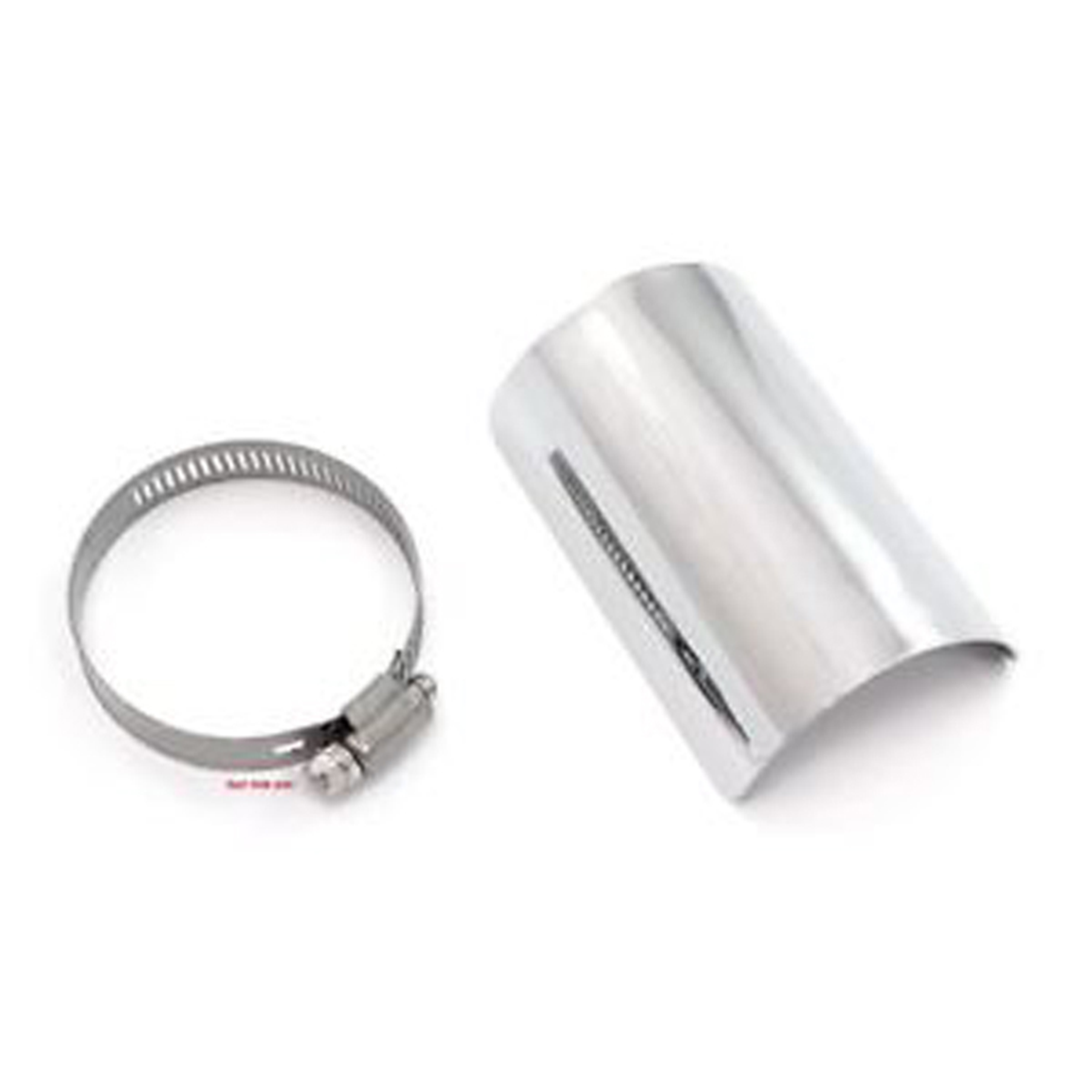 HEAT SHIELD CHROME 4"