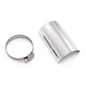 HEAT SHIELD CHROME 4"