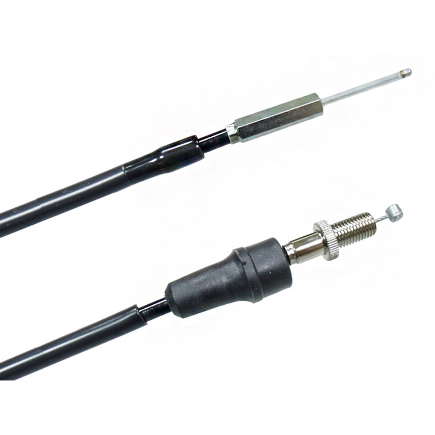BRONCO THROTTLE CABLE - BLACK VINYL