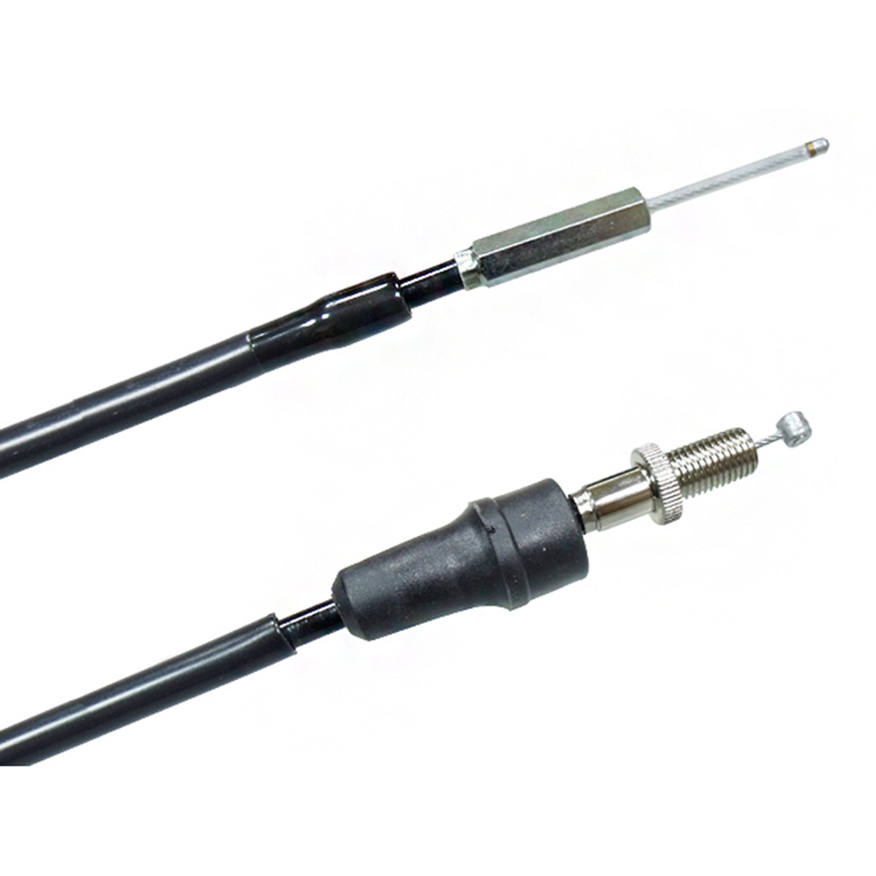 BRONCO THROTTLE CABLE - BLACK VINYL