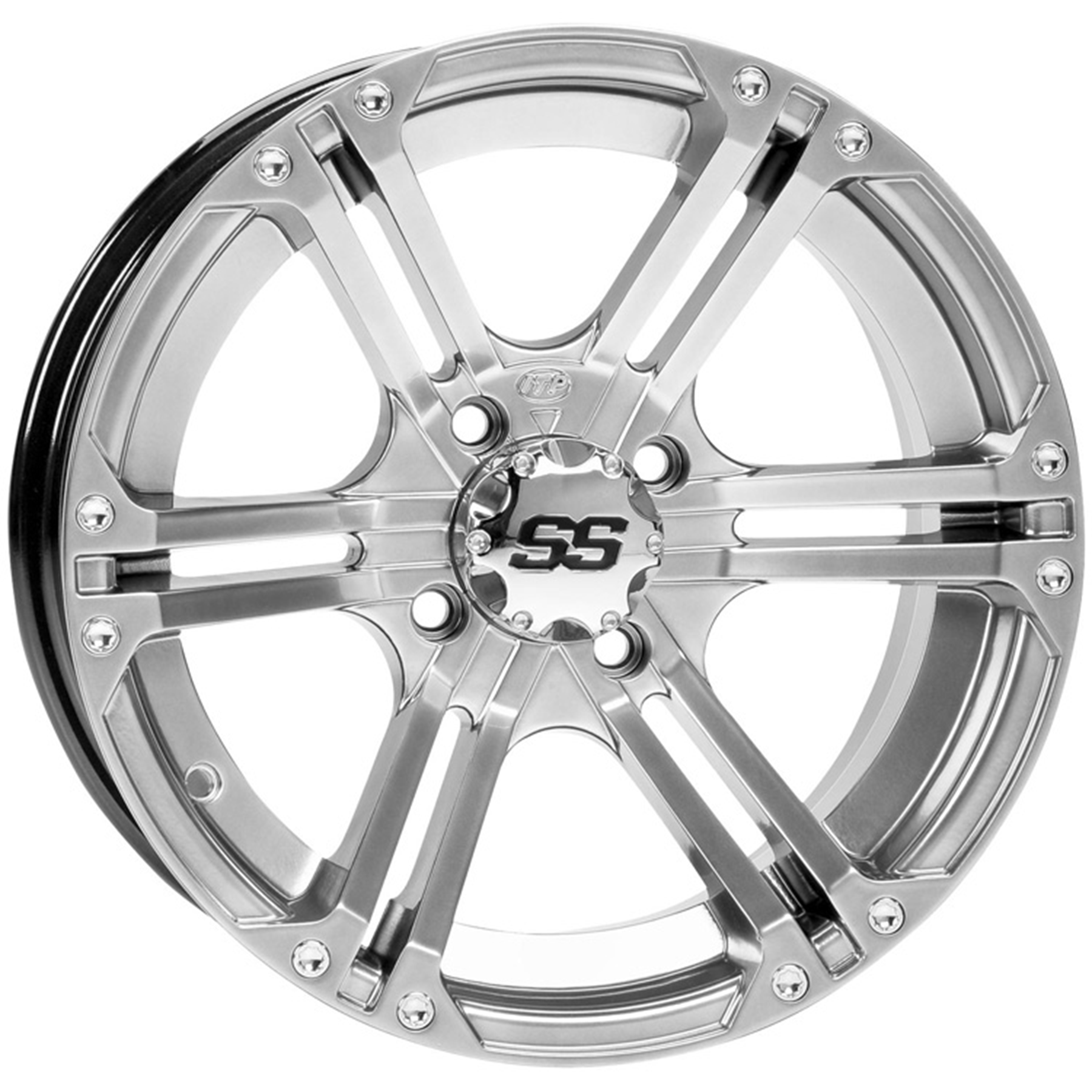 ITP SS Alloy SS212 Black 14x8 Wheel - Part Number 1428383536B