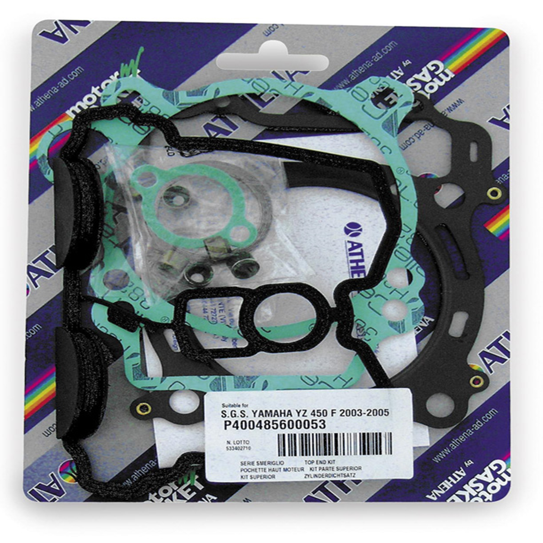 ATHENA TOP END GASKET KIT TTR 90 E