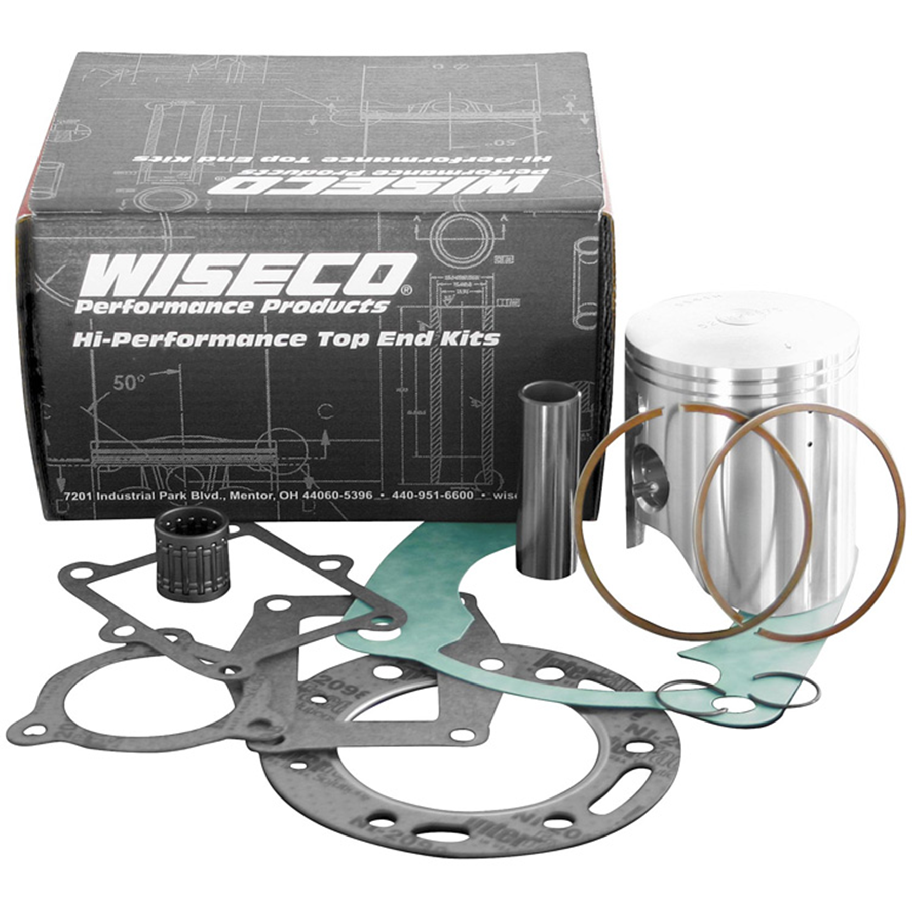 WiseCo Piston Kit for Arctic Cat Standard - Part Number SK1374
