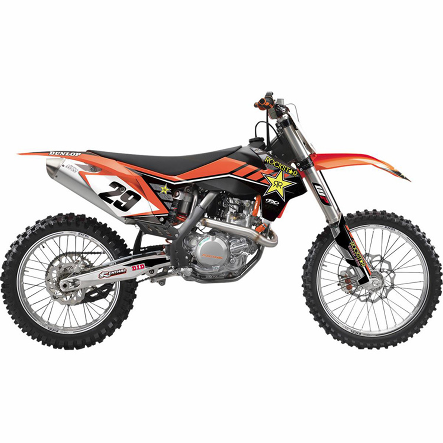 FX 2016 ROCKSTAR SHROUD/AIRBOX GRAPHIC KIT