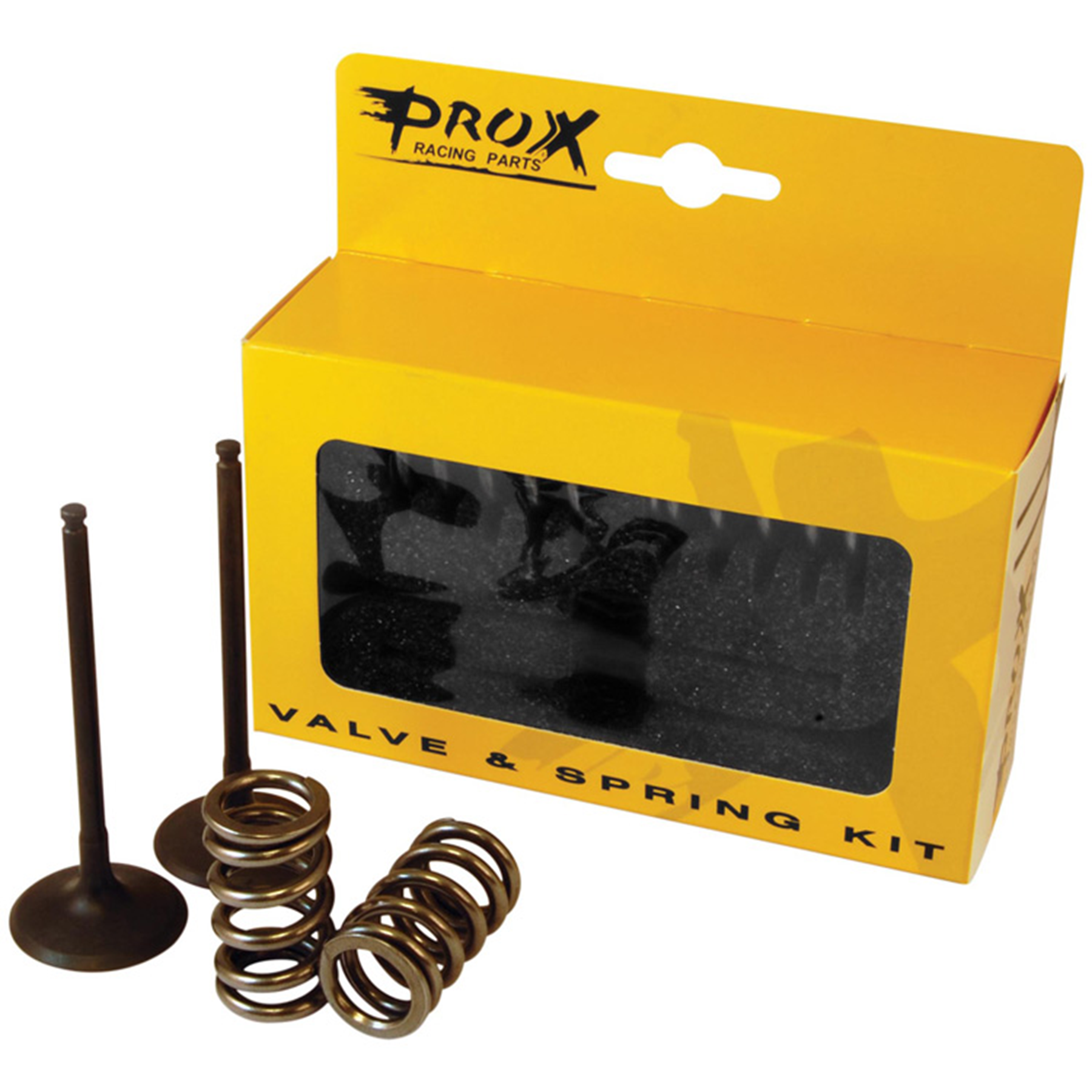PROX Steel Exhaust Valve and Spring Kit for Yamaha YZ and WR250F - Part #28.SES2402-1