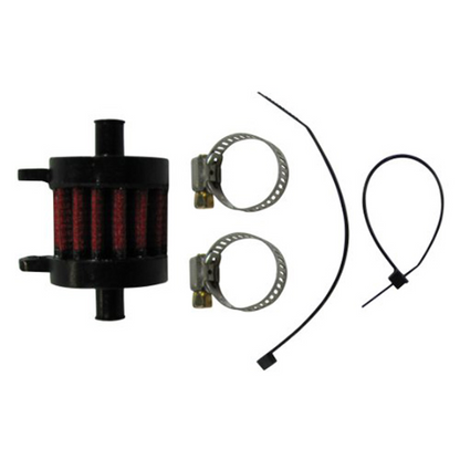 UNI FILTER UP-220 Breather Filter with 1½ Inch Diameter and Dual ¼ Inch Inlets