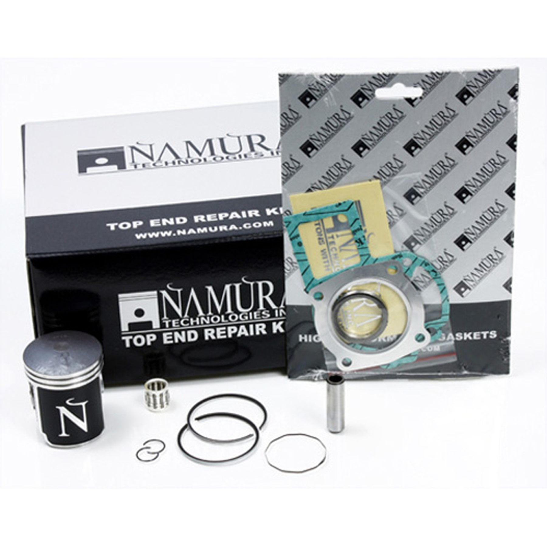 NAMURA Complete Top End Rebuild Kit for Honda 65.47mm - NX-10200K