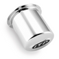 ITP Steel 4/110 Chrome Cap Box of 4 – Durable Aluminum Caps for ATV and UTV Accessories