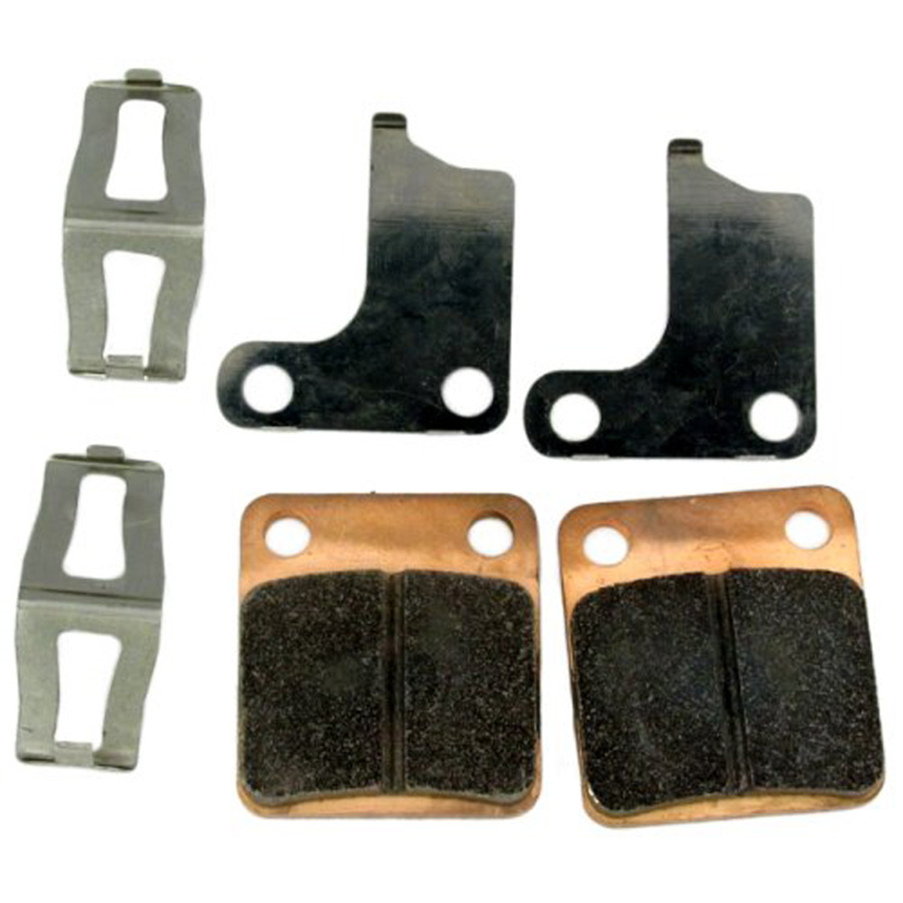 EMGO Disc Brake Pad for Honda 45105-166-007, Set of Two