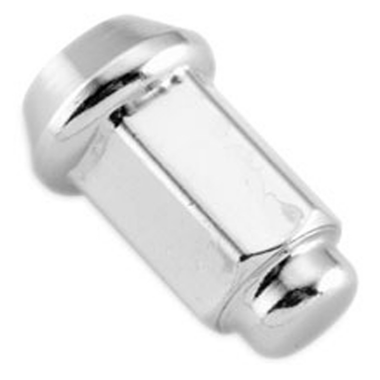 ITP ALUG16BX 12mm x 1.25 Thread Flat Chrome Lug Nut Set of 16
