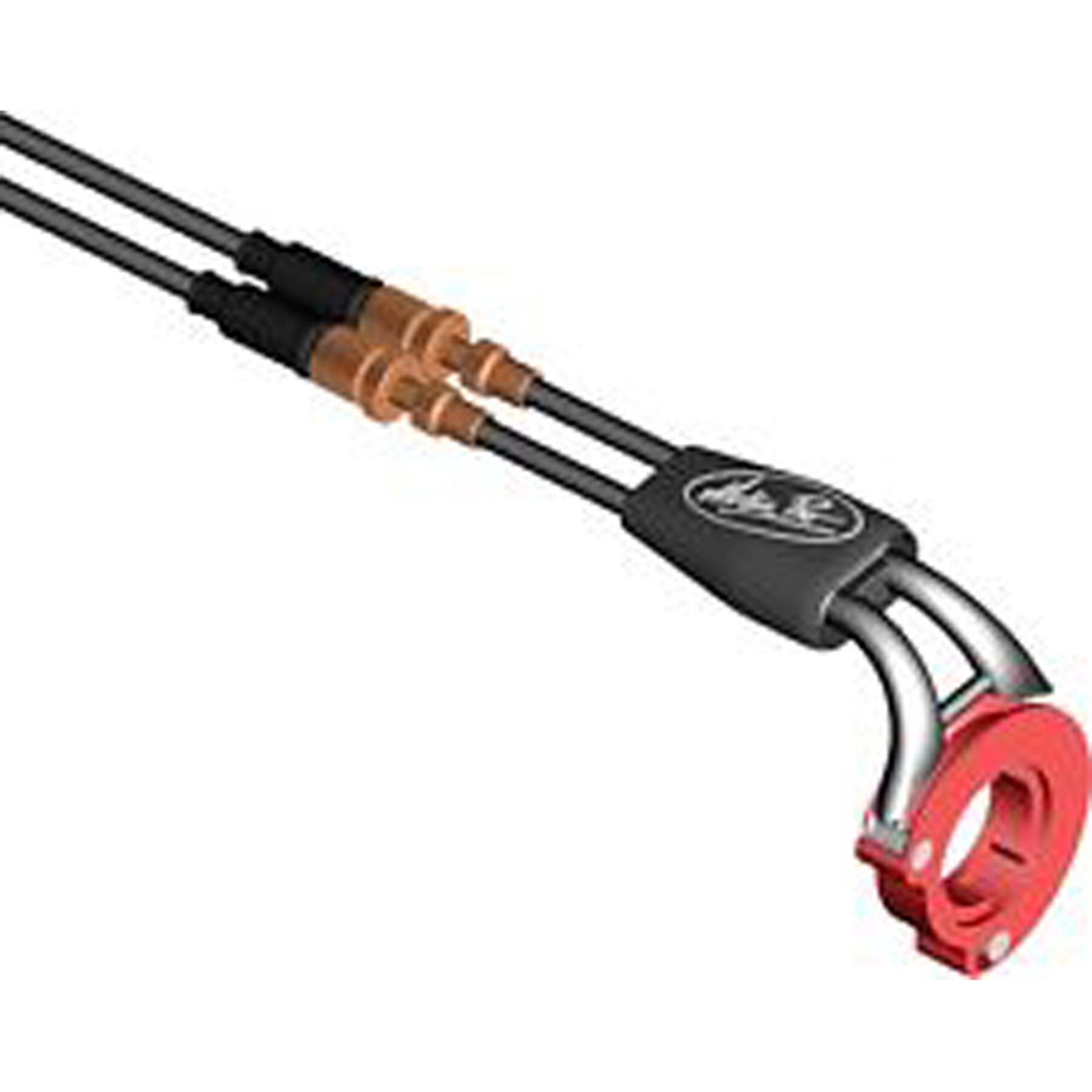 Motion Pro Black Vinyl Throttle Push-Pull Cable Set - Revolver Series (Part #01-1208)