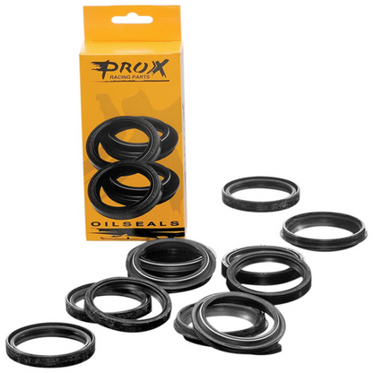 PROX Front Fork Seal and Wiper Set for Kawasaki KX80 (1986-1991) and RM80 (1989-2001) – Part Number 40.S354811